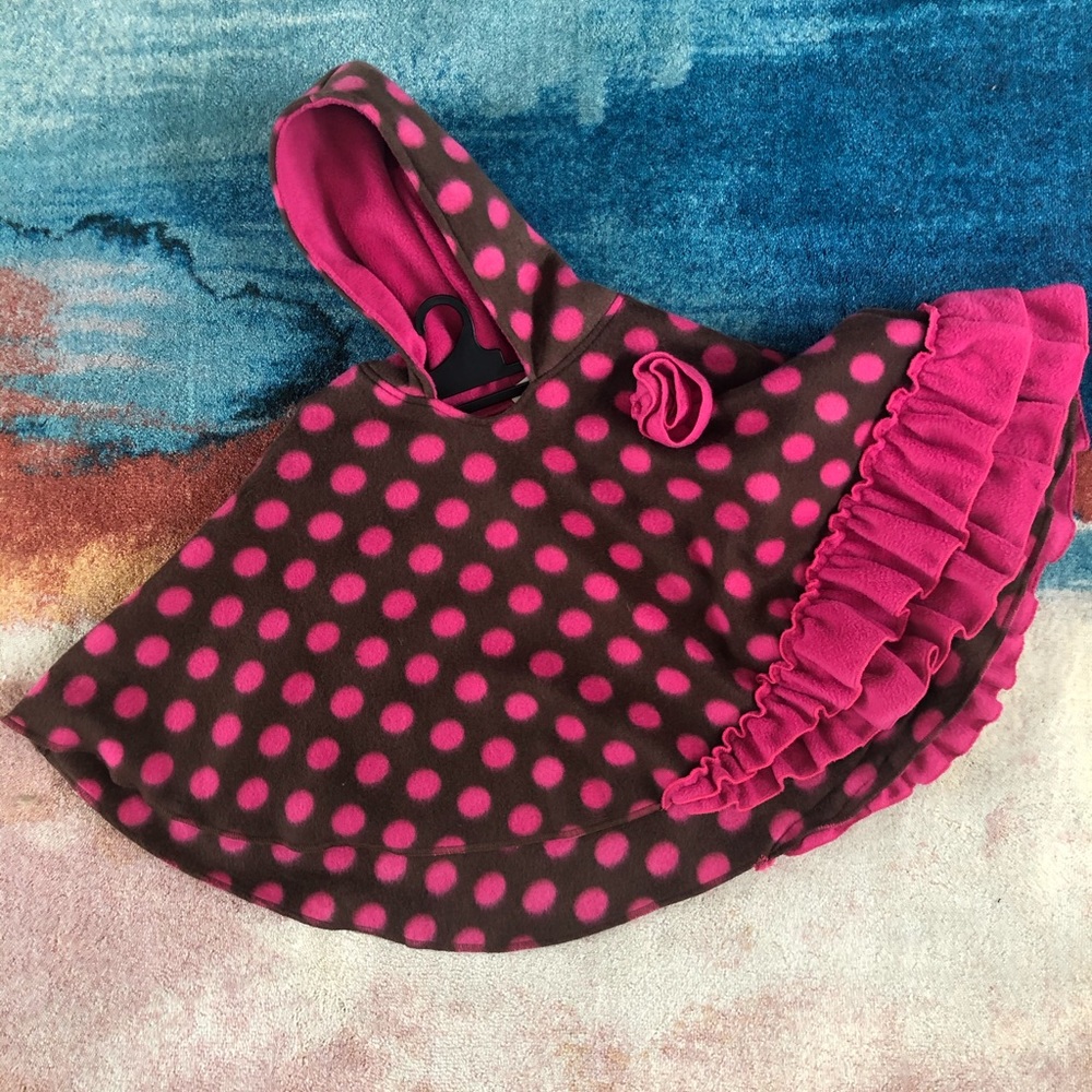 NWOT Girls poncho